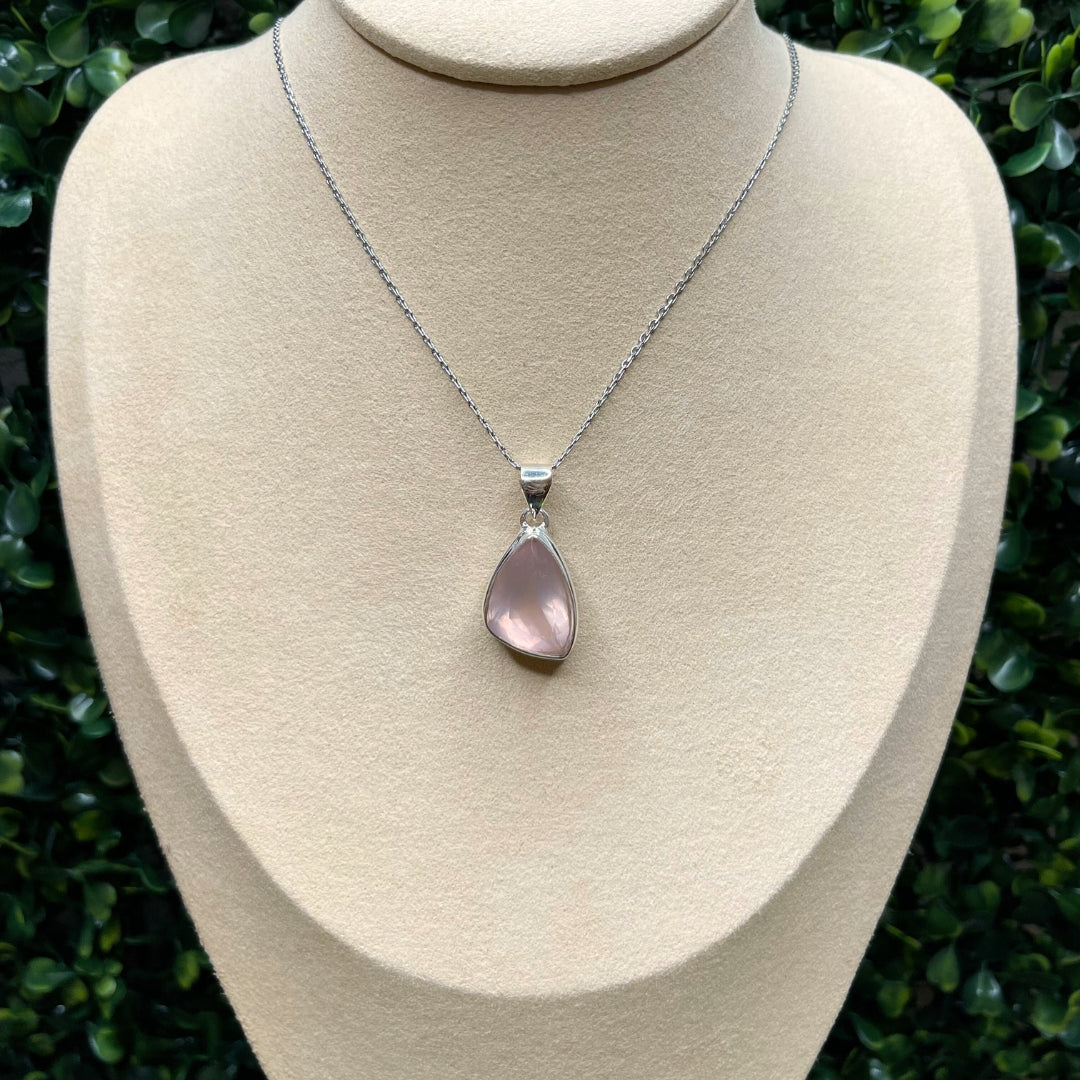 Collier Quartz Rose #13