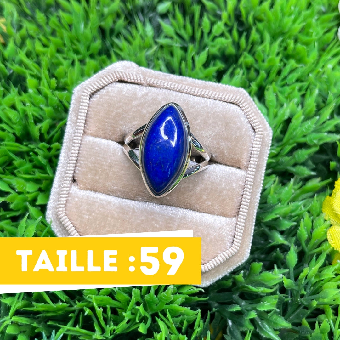 Bague Argent Lapis Lazuli #66