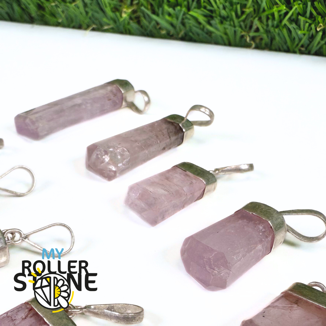 Pendentif Kunzite et Argent