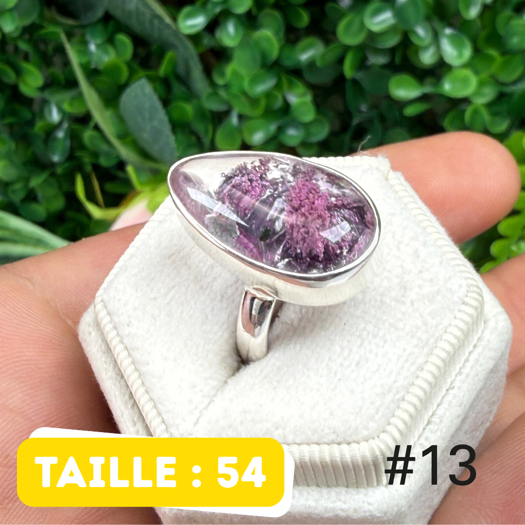 Bague argent lodolite #OR13
