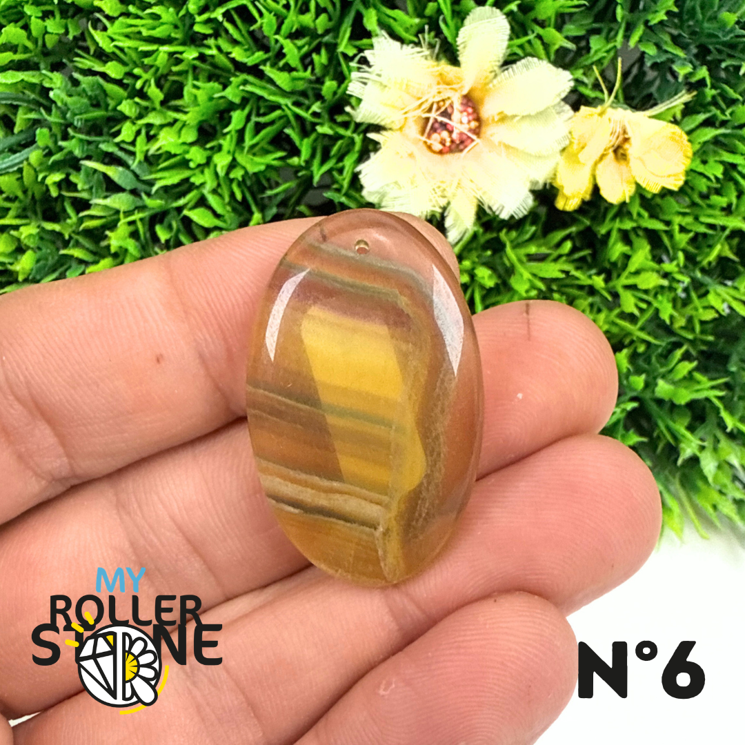 Pendentif Percé Fluorite 5A