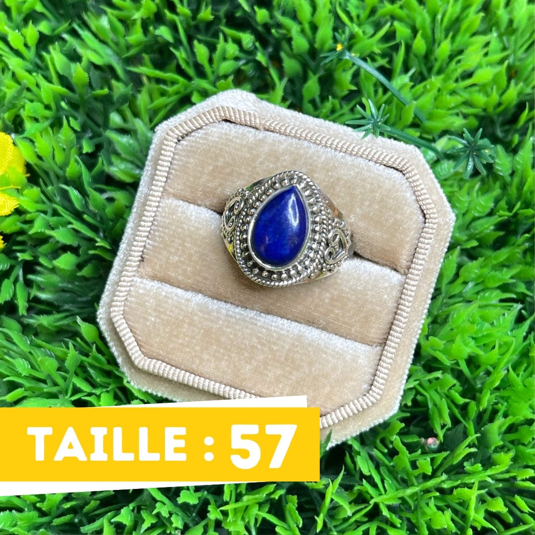 Bague Argent Lapis Lazuli #45