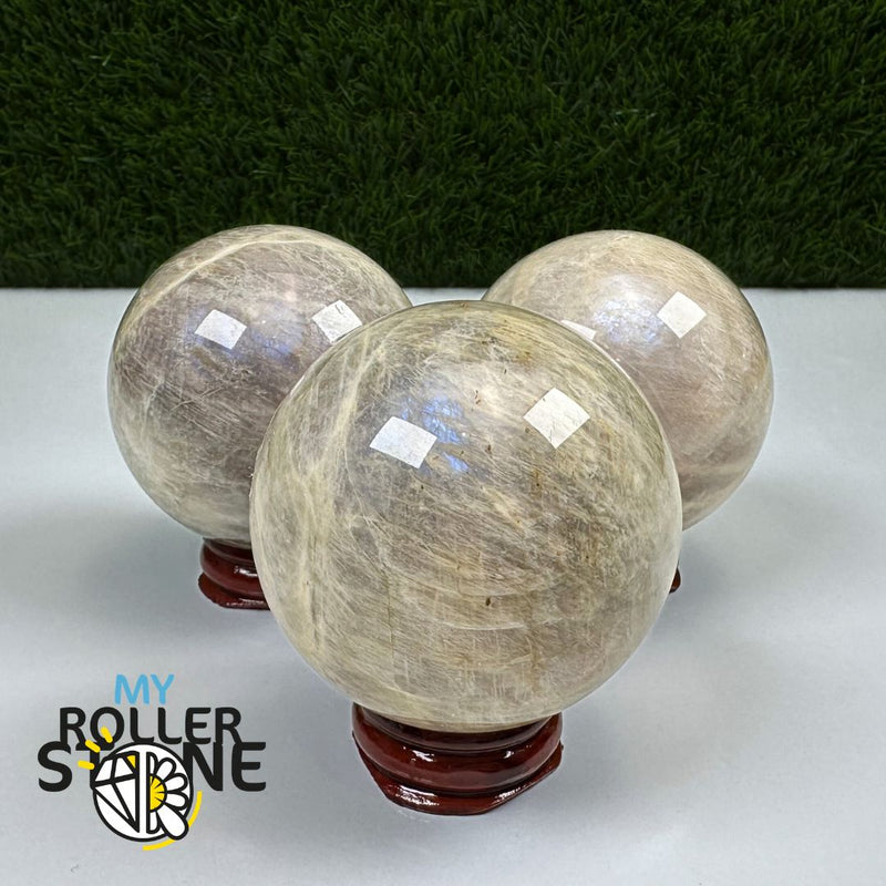 Sphère Pierre De Lune Orange