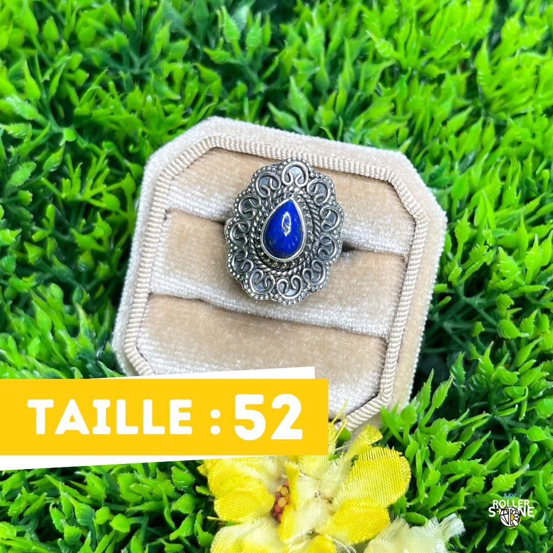 Bague Argent 925 Lapis Lazuli #189