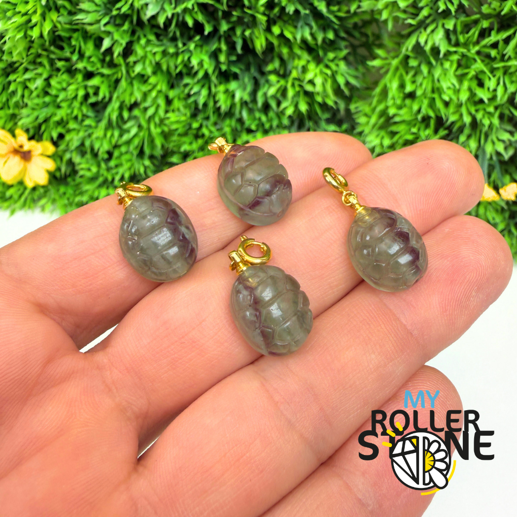 Pendentif Tortue fluorite