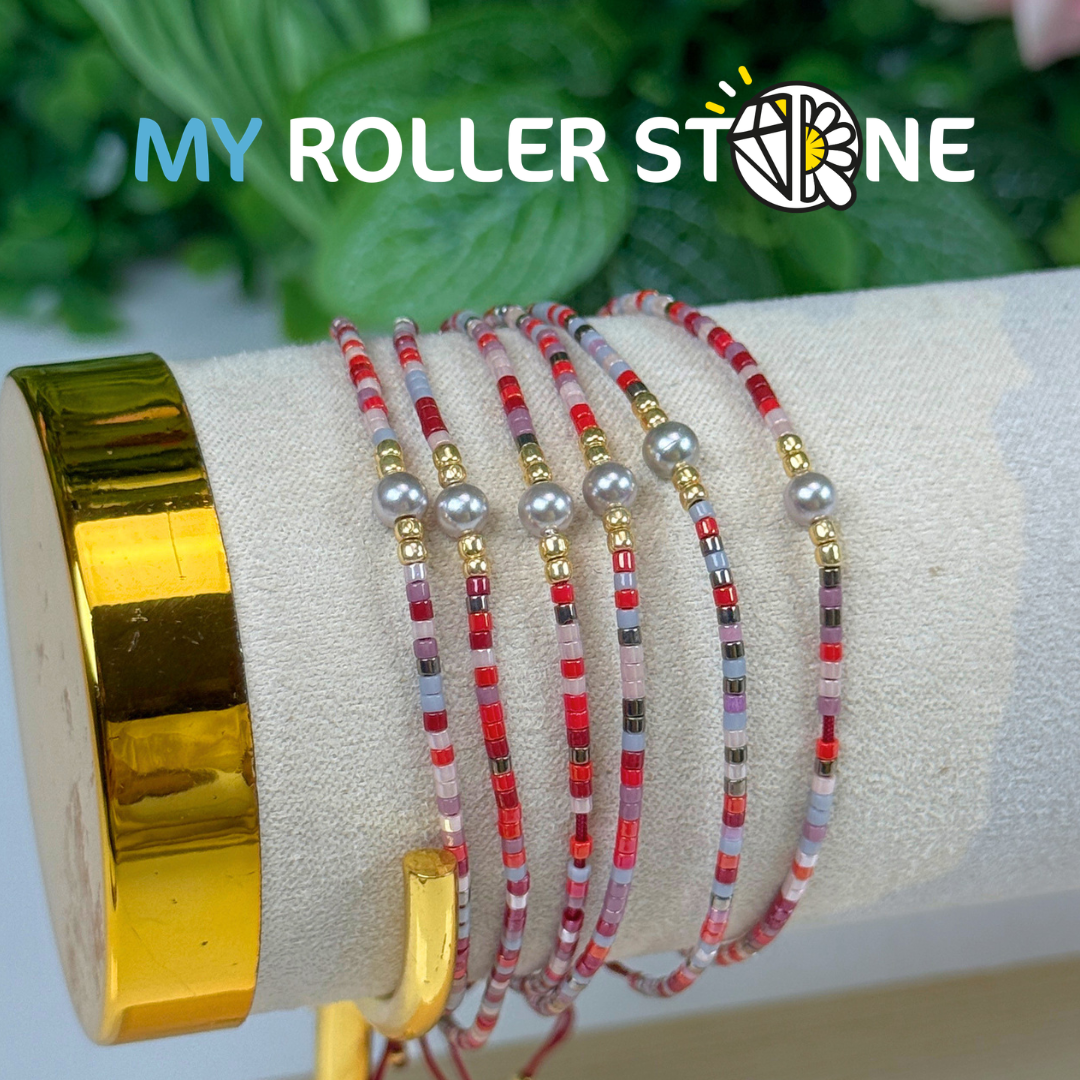 Bracelet Perle de Culture et Miyuki Réglable