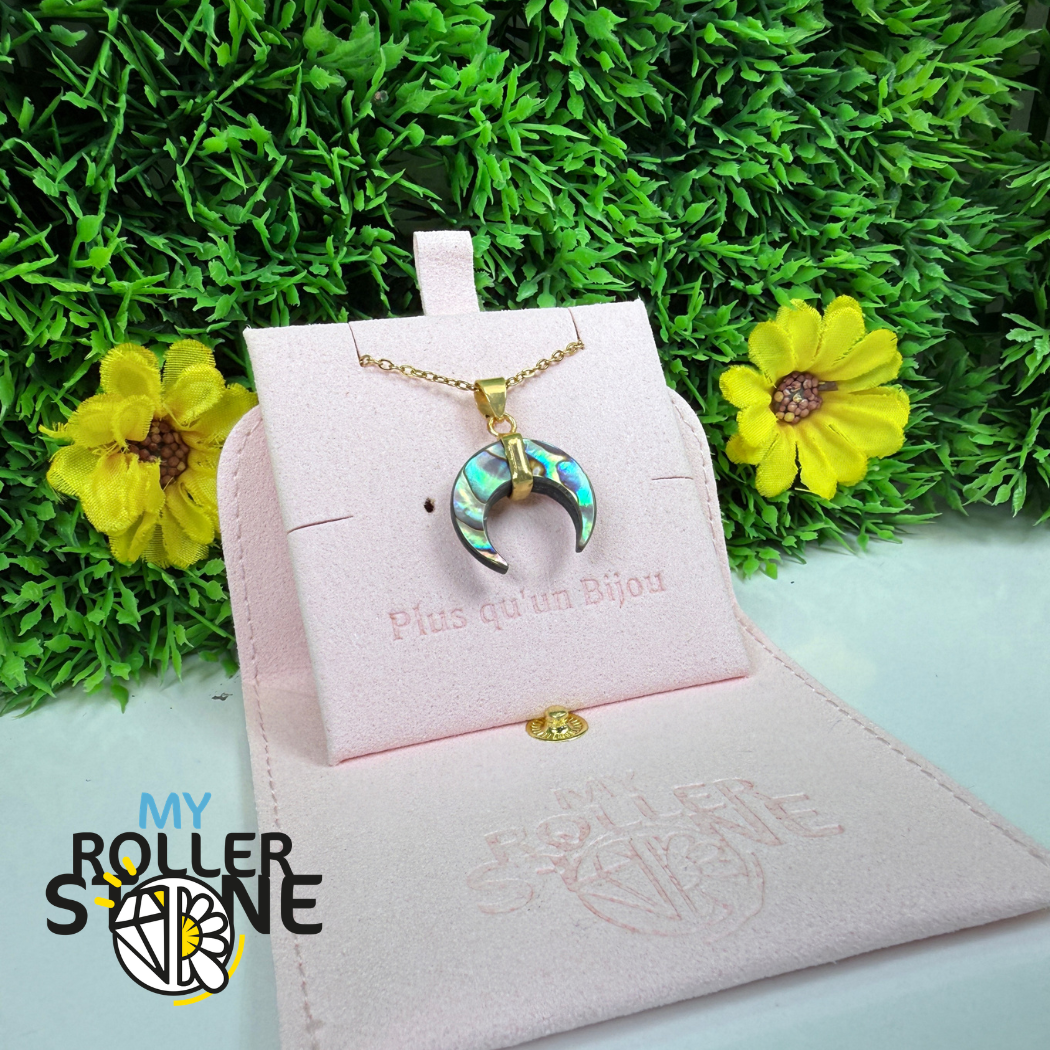 Pendentif Corne Coquille d'Ormeau