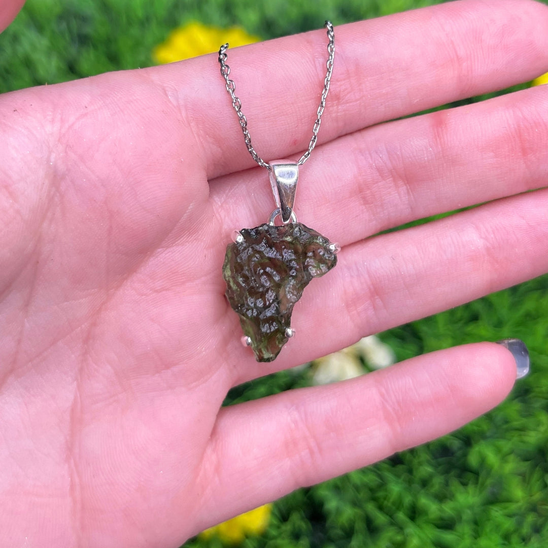 Moldavite Pendentif #3