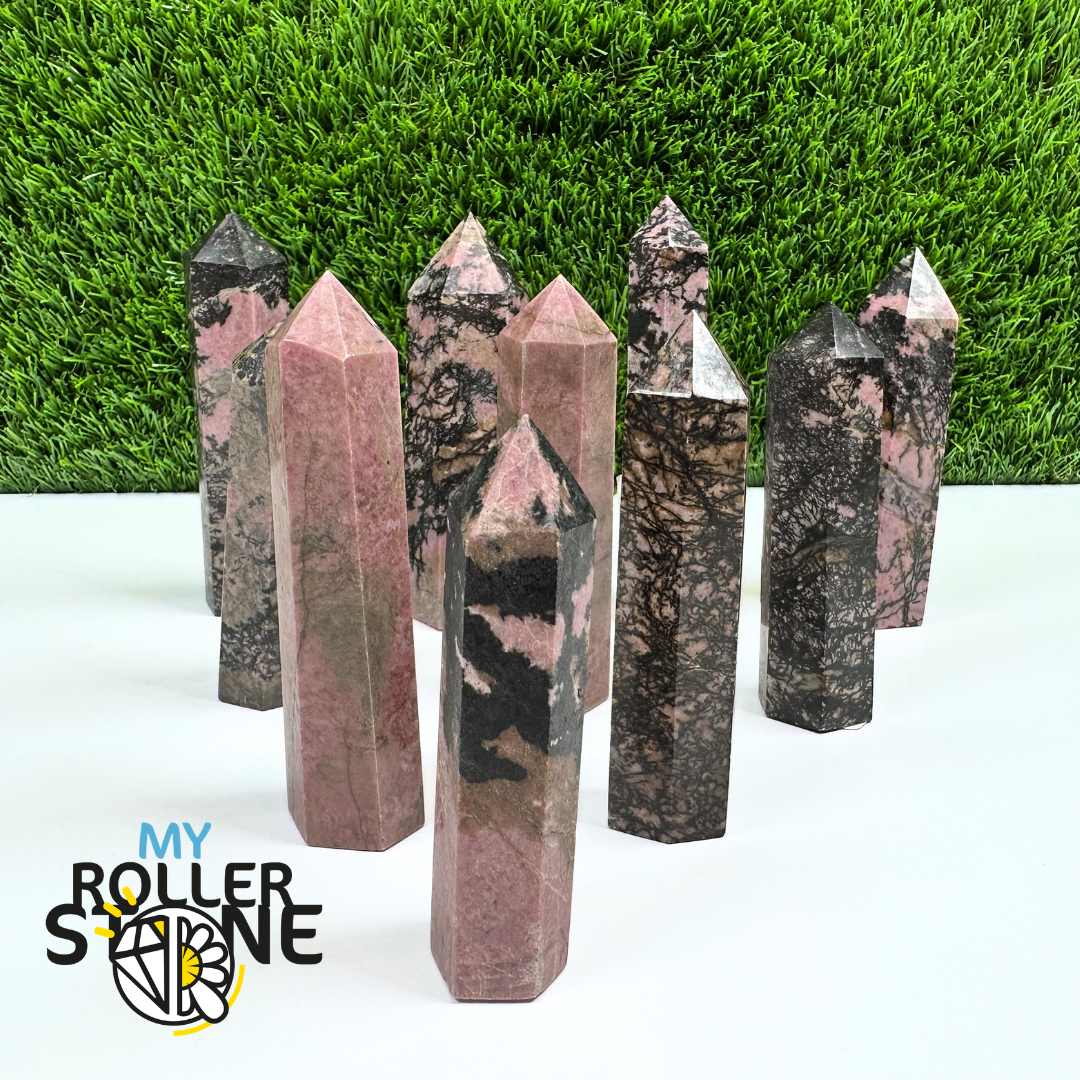 Pointes Pierre Rhodonite Australienne