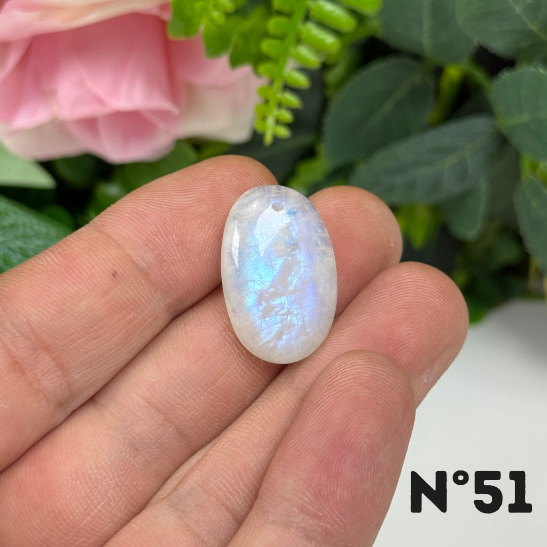 Pendentifs Pierre de lune Forme Libre 5A