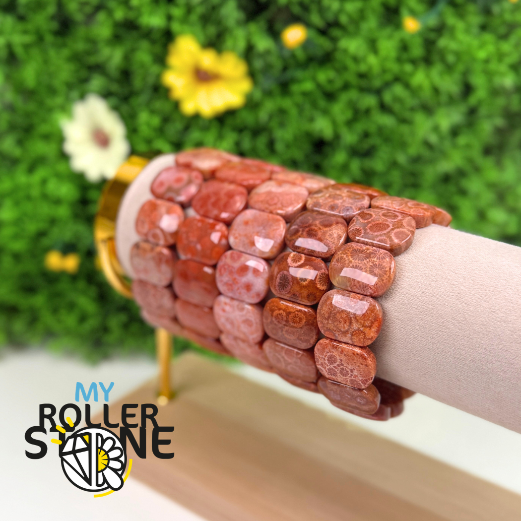 Bracelet Manchette Chrysanthème 5A