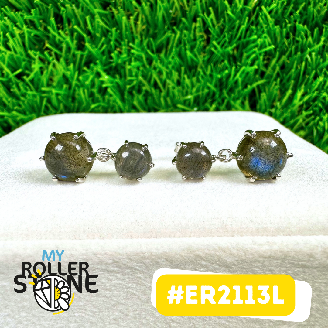 Boucles d'Oreilles Labradorite Argent 925 (ER2113L)
