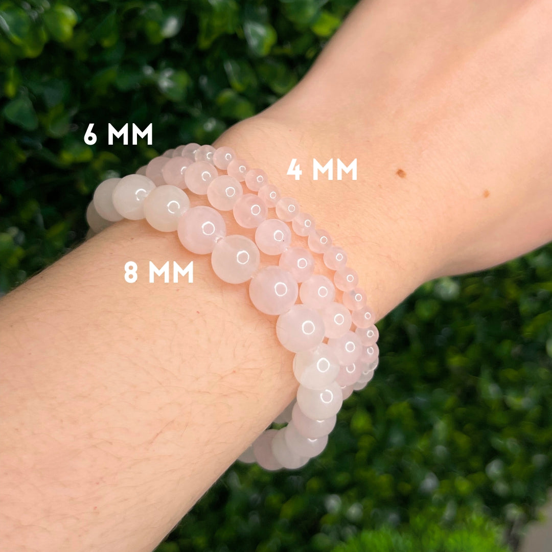 Bracelet en Quartz Rose Sur-Mesure