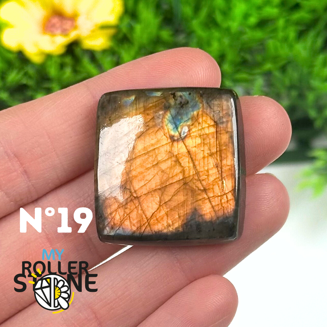 Pendentif Labradorite Multicolore 5A