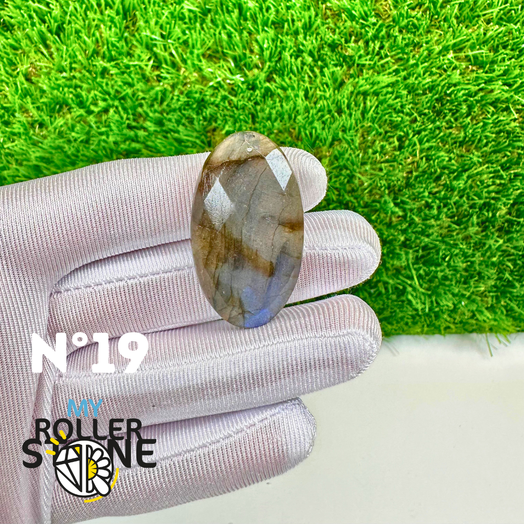 Pendentifs Labradorite blue fire Facettée 5A