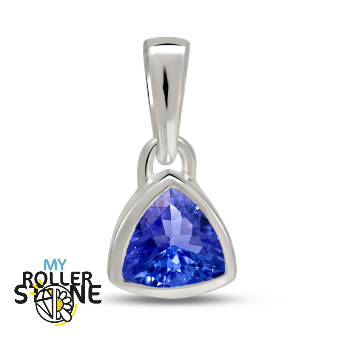 Pendentif Tanzanite Trillon 5X5 MM