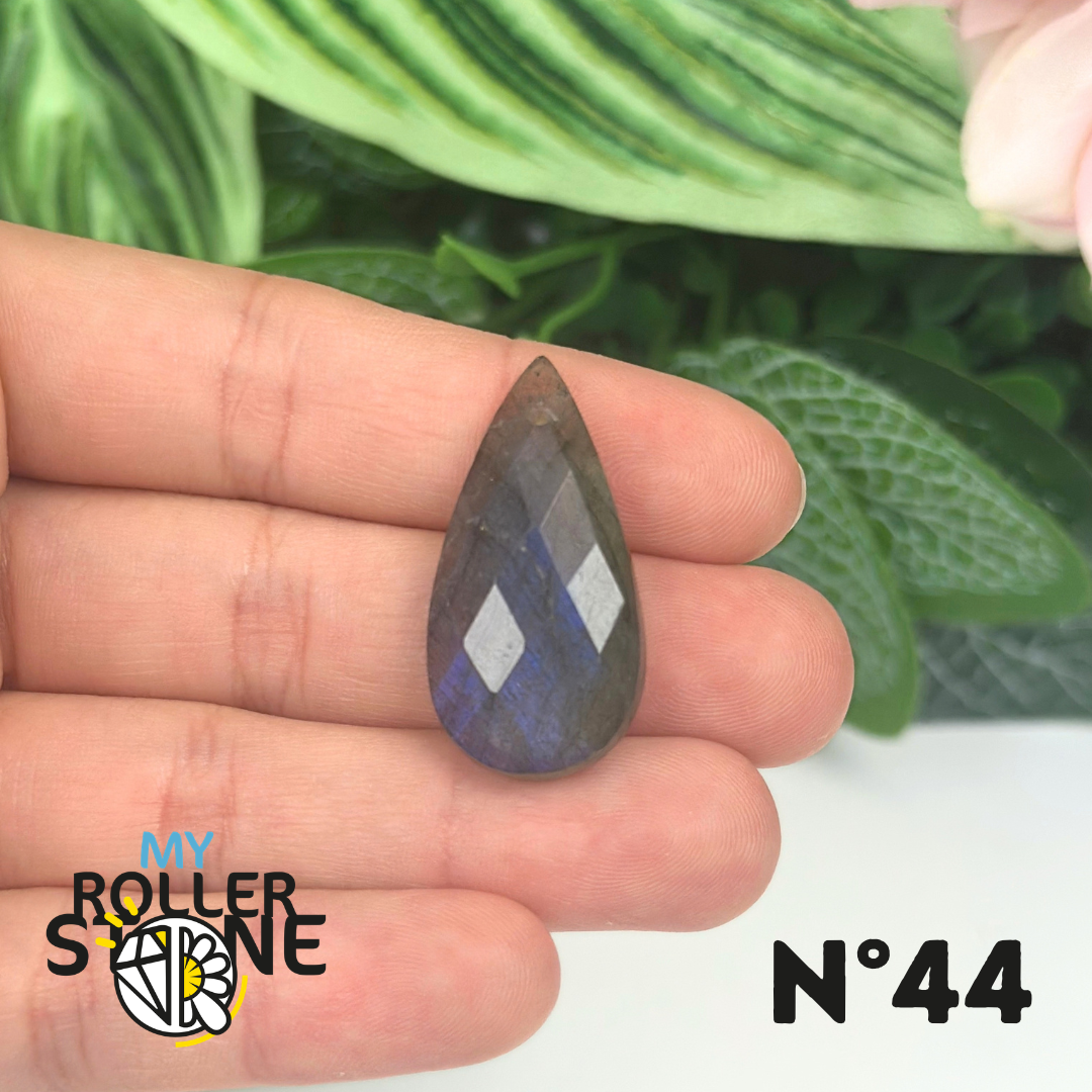 Pendentifs Labradorite Blue Fire Facettée 5A