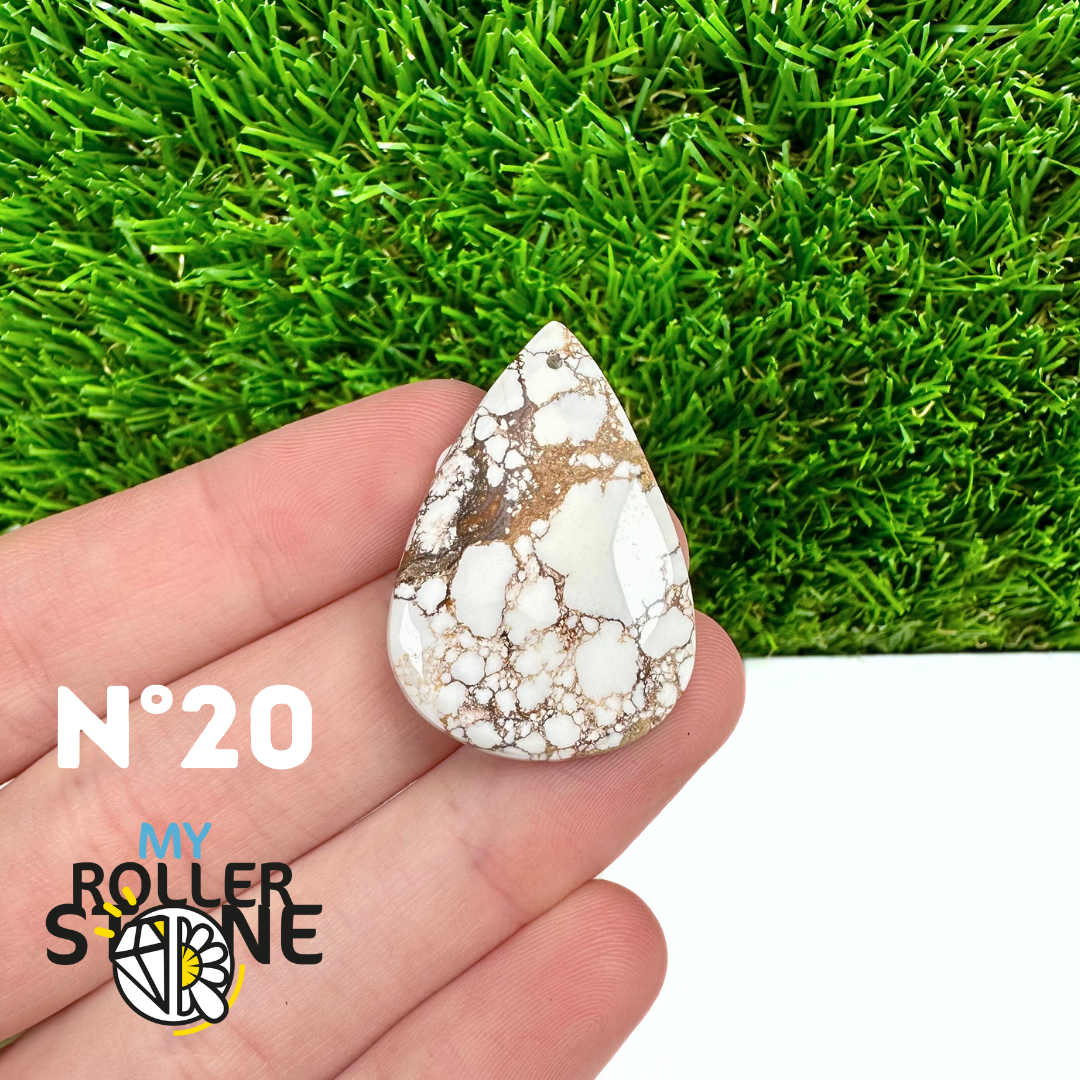 Pendentif en Magnésite « Cheval Sauvage »