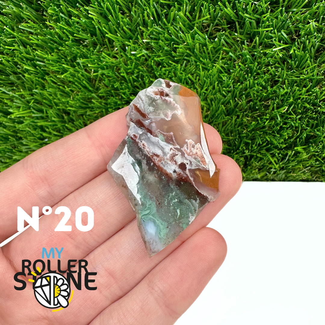 Pendentif Percé Aquaprase tranche 5A