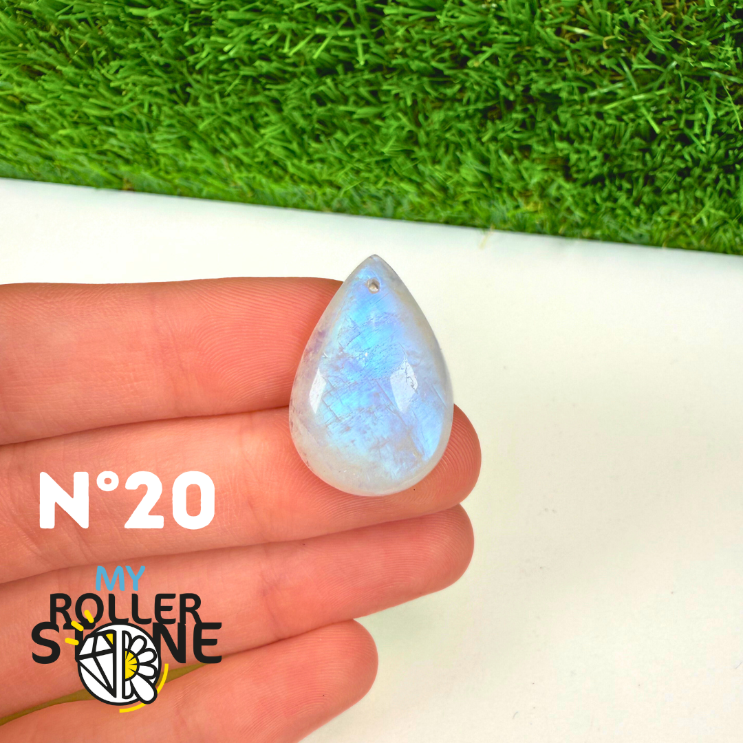 Pendentifs Pierre de lune Forme Libre 5A