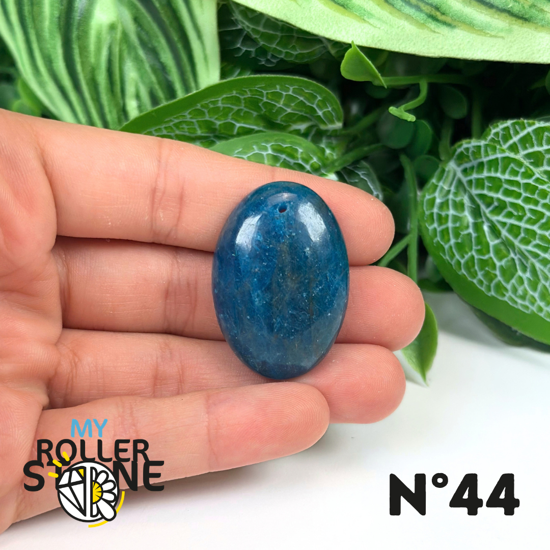 Pendentif Apatite bleue 5A