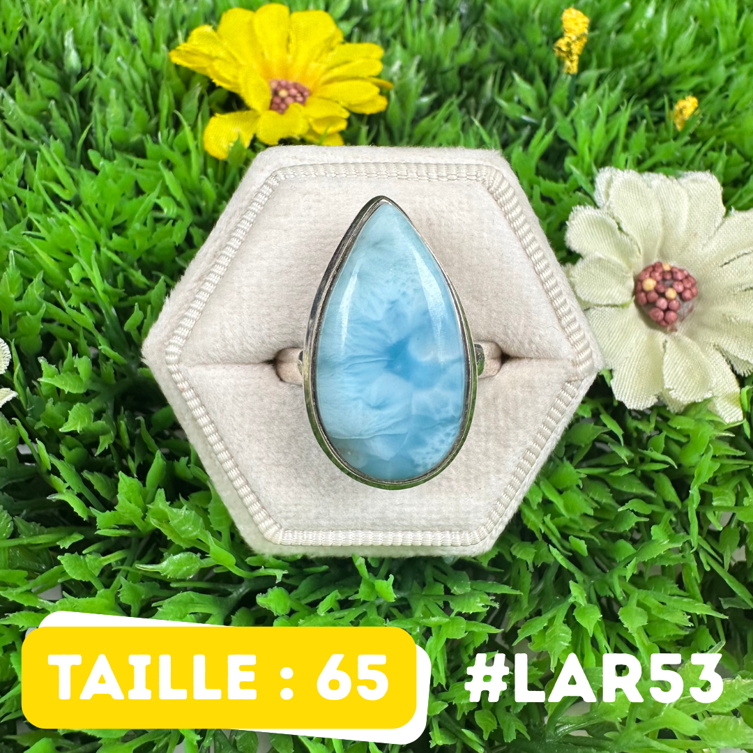 Bague Larimar #LAR53