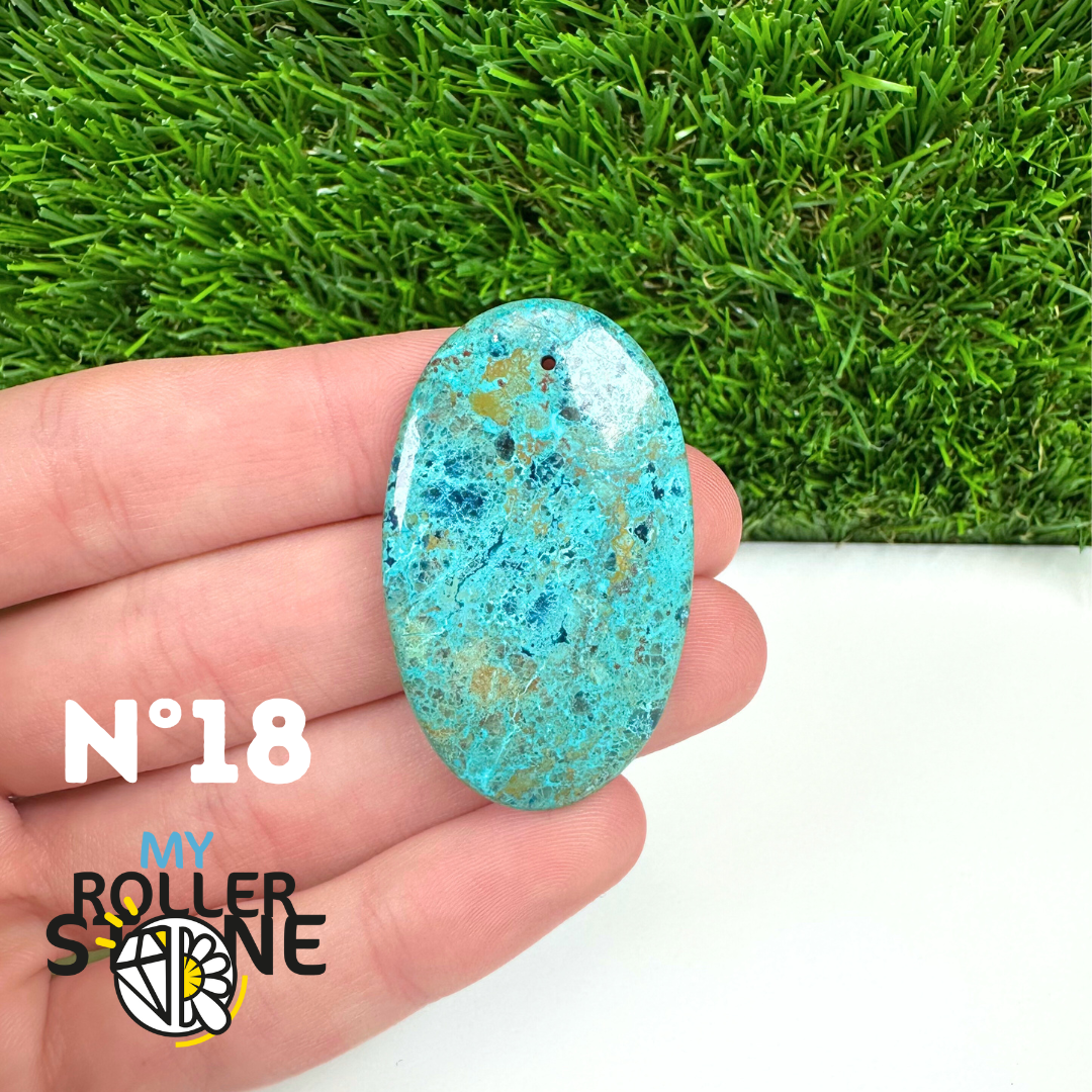 Pendentif Percé Shattuckite 5A