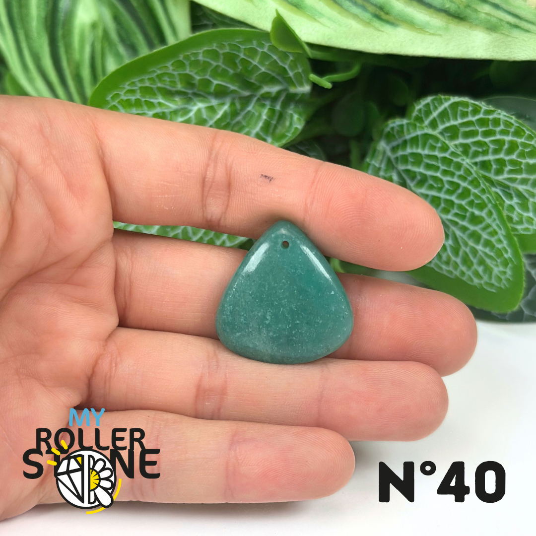 Pendentif Amazonite Brésil 5A
