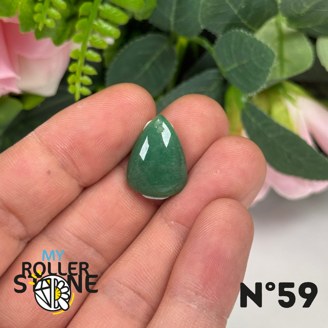 Pendentif Aventurine Percé 5A