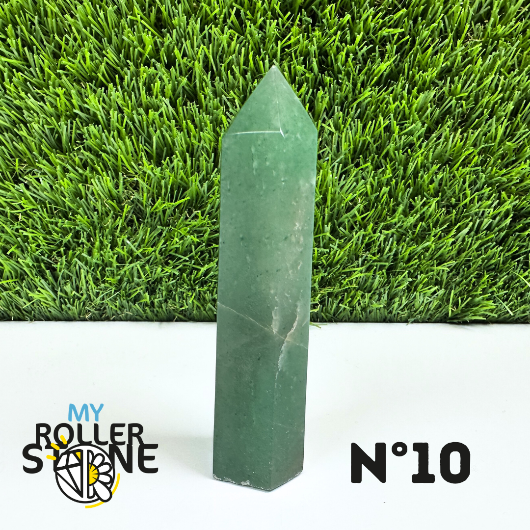 Pointes Pierre Aventurine Verte