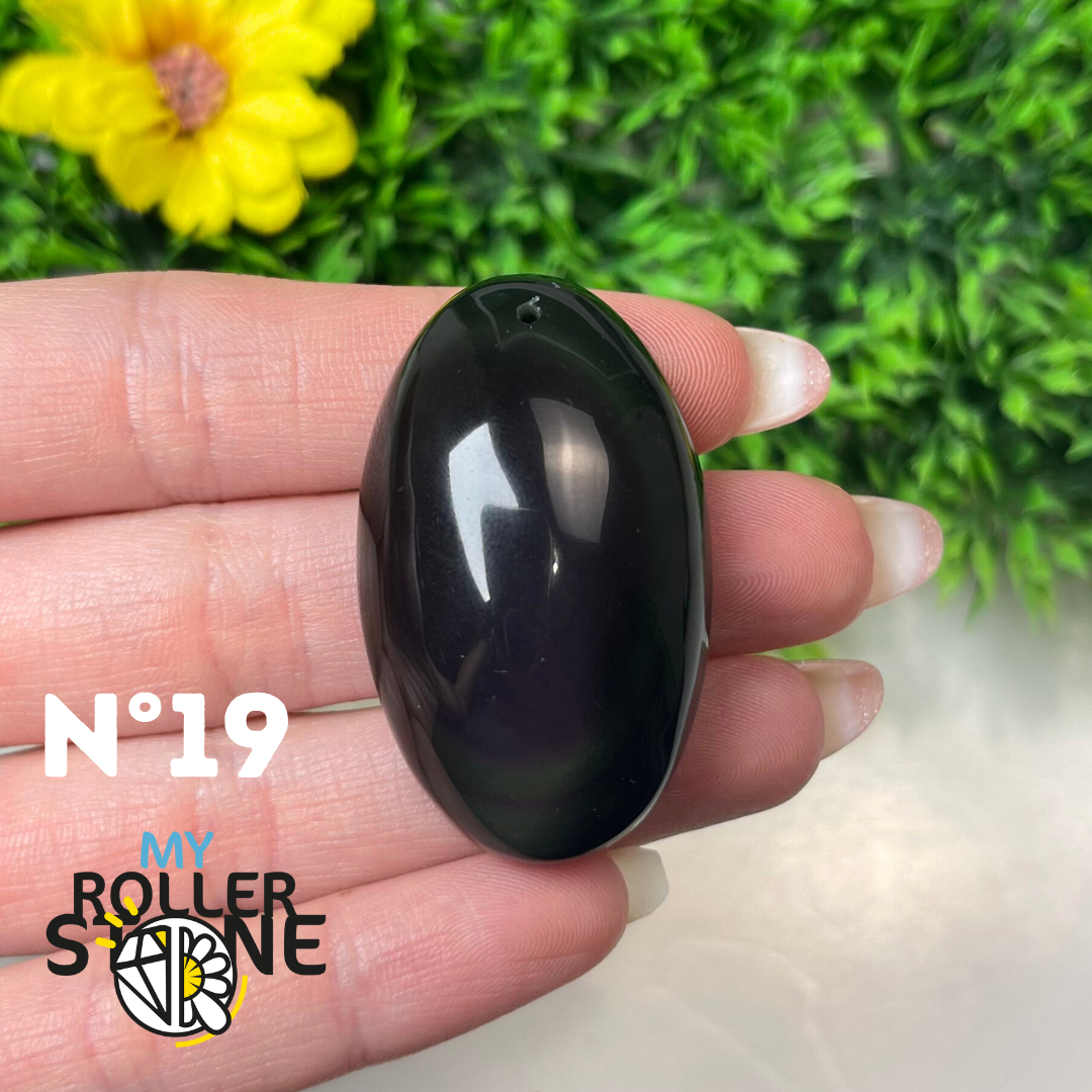 Pendentif Obsidienne Arc-en-Ciel 5A (Oeil céleste)