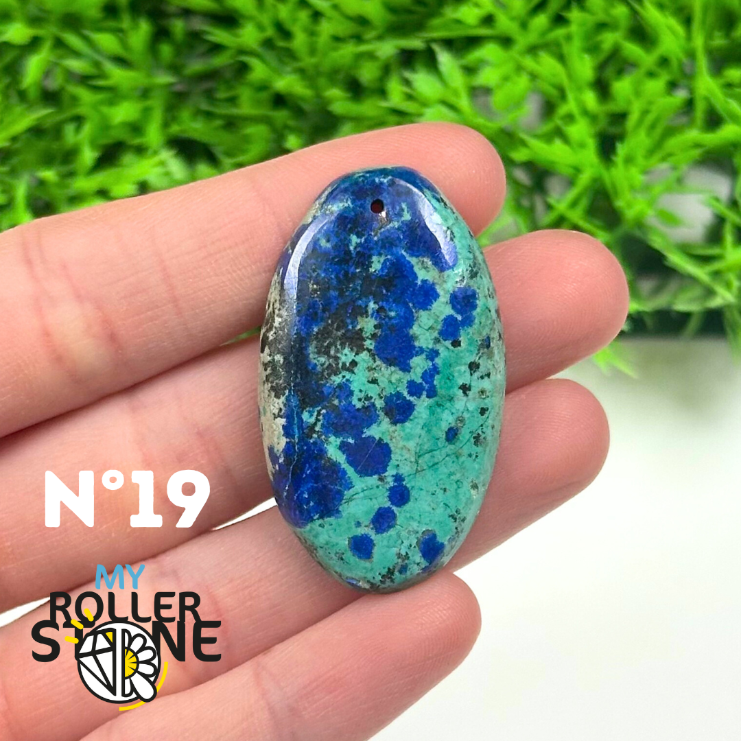Pendentif Azurite Malachite 5A