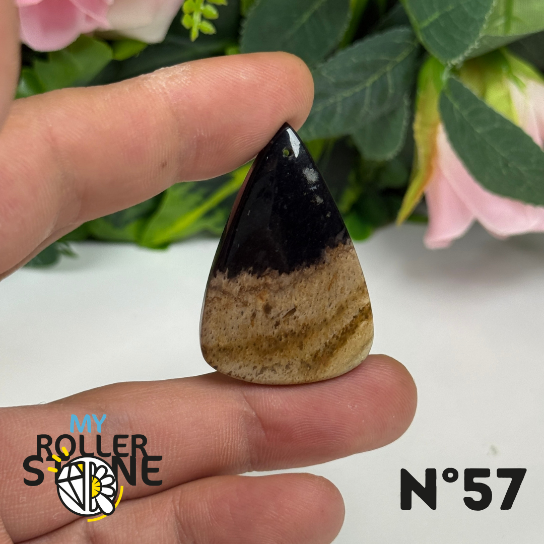Pendentif Agate Racine de Palmier