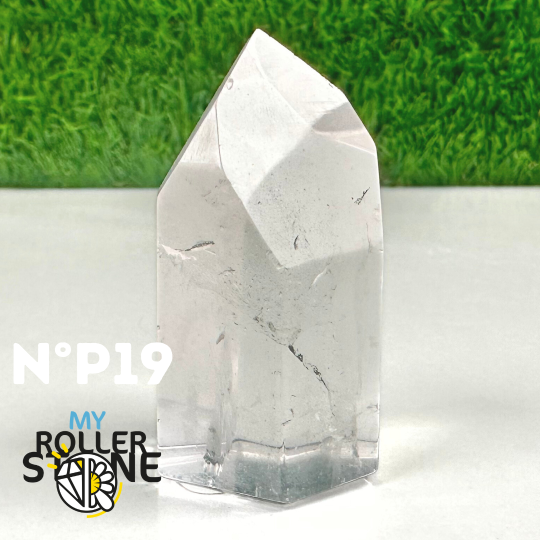 Pointe en Cristal de Roche Petite Taille