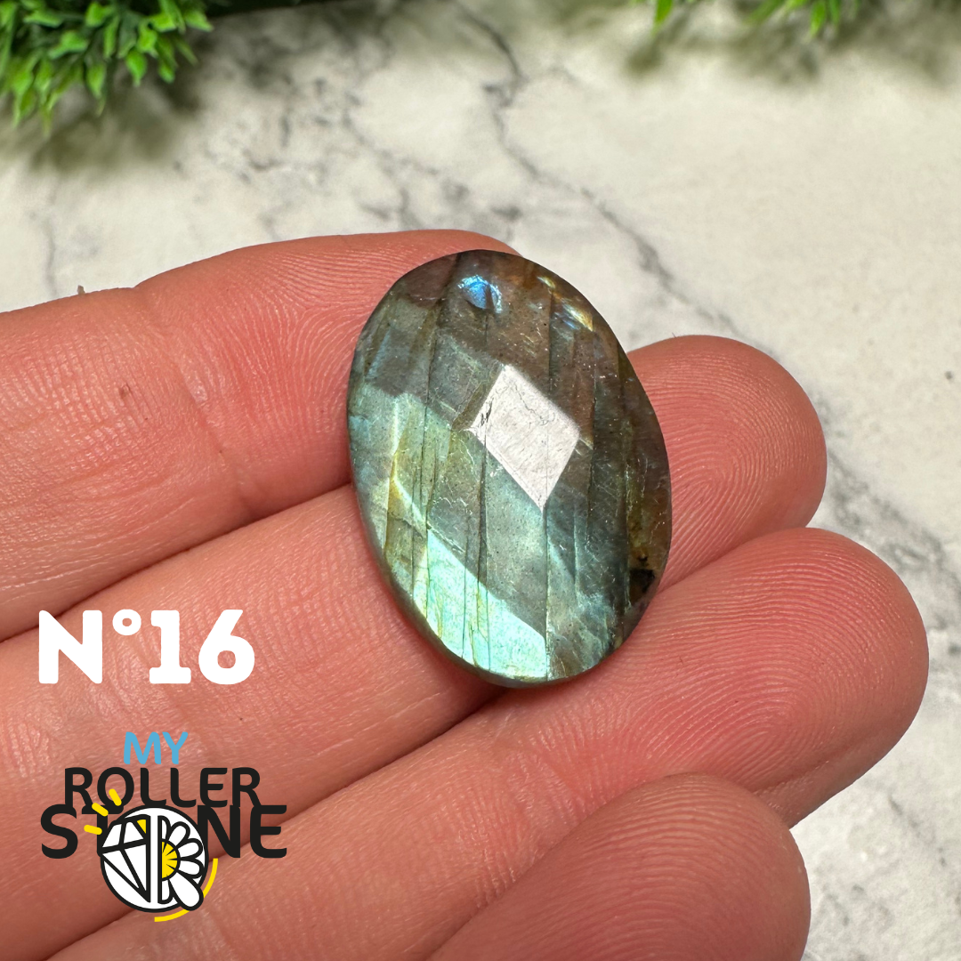 Pendentifs Labradorite forme Libre Facettée