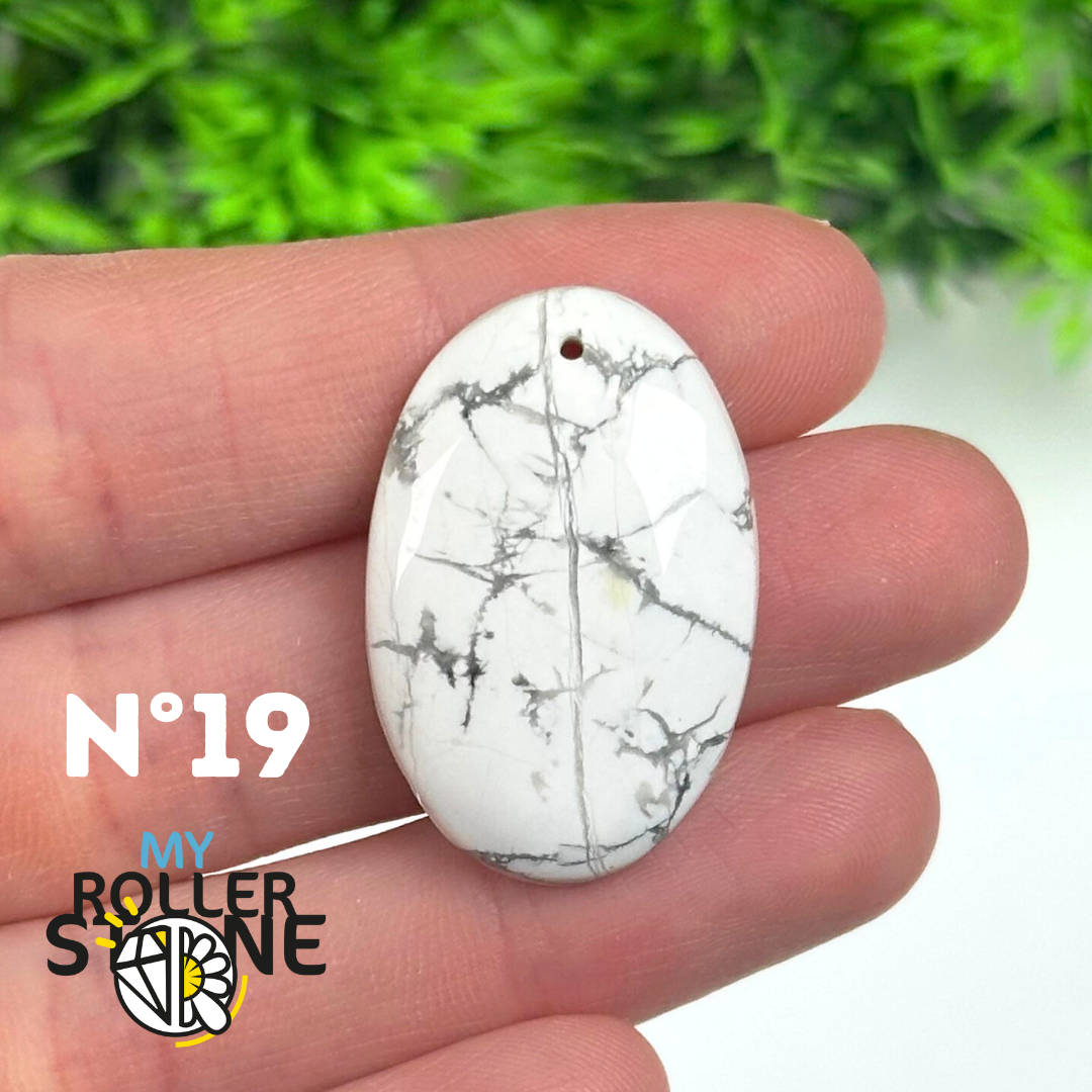 Pendentif Howlite 5A
