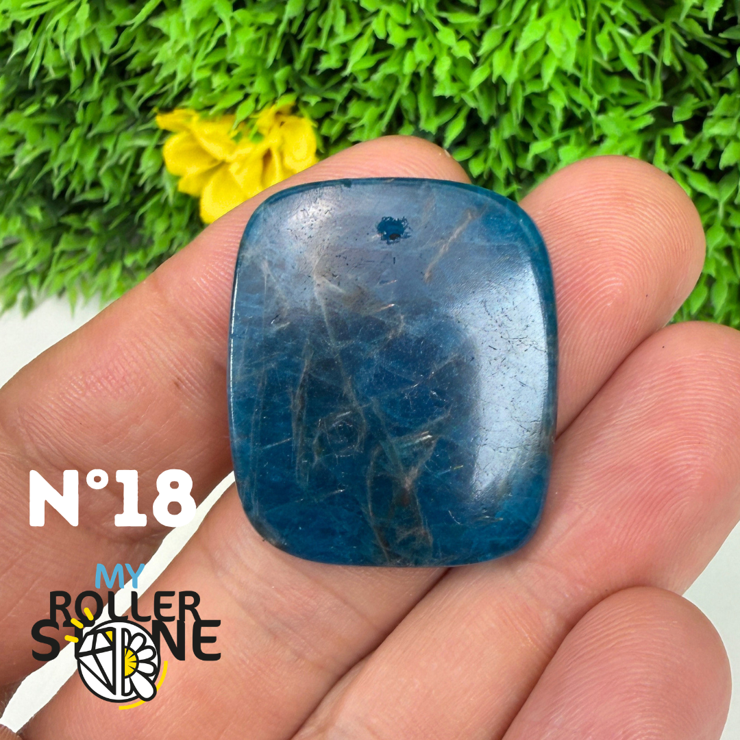 Pendentif Apatite bleue 3A