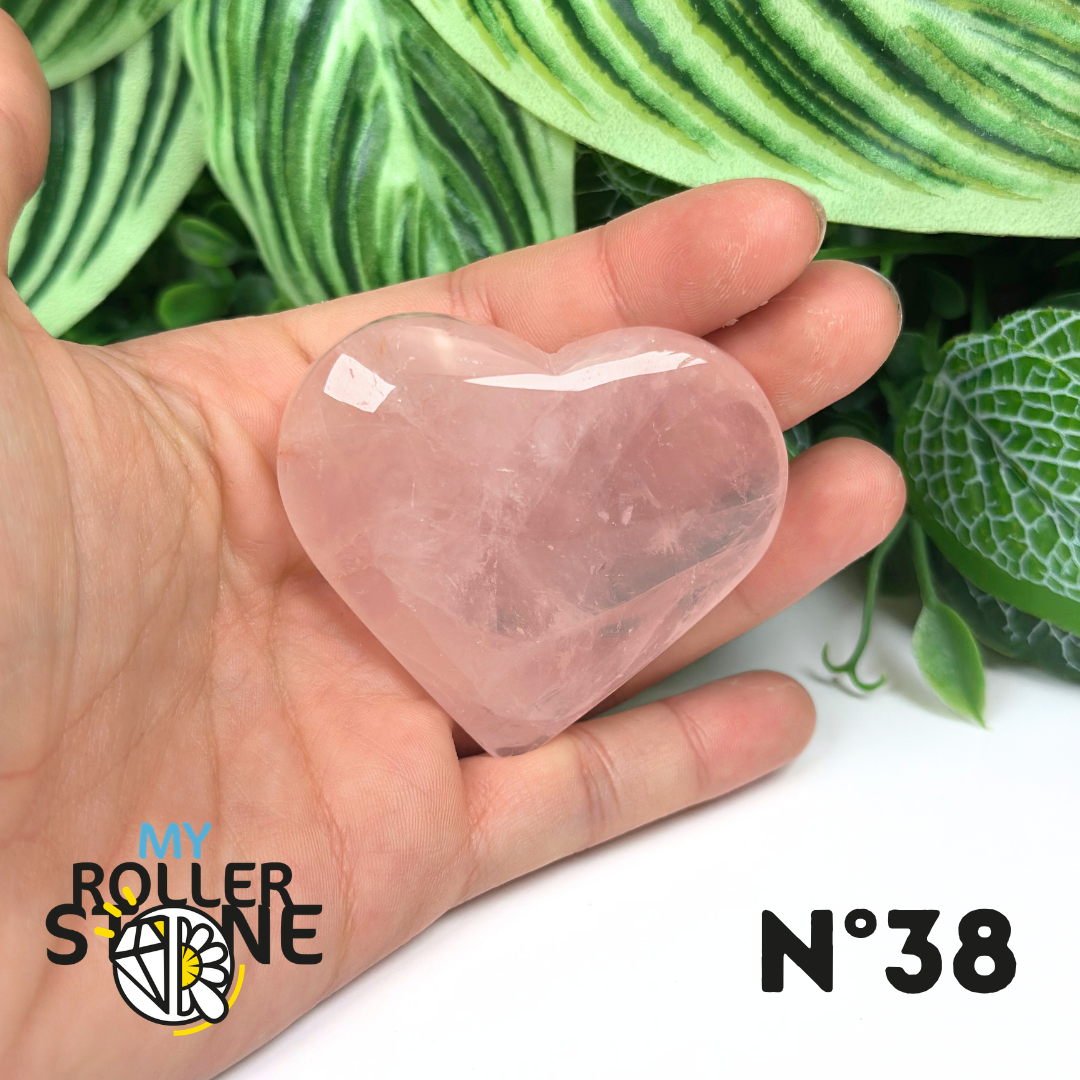 Cœur en Quartz rose