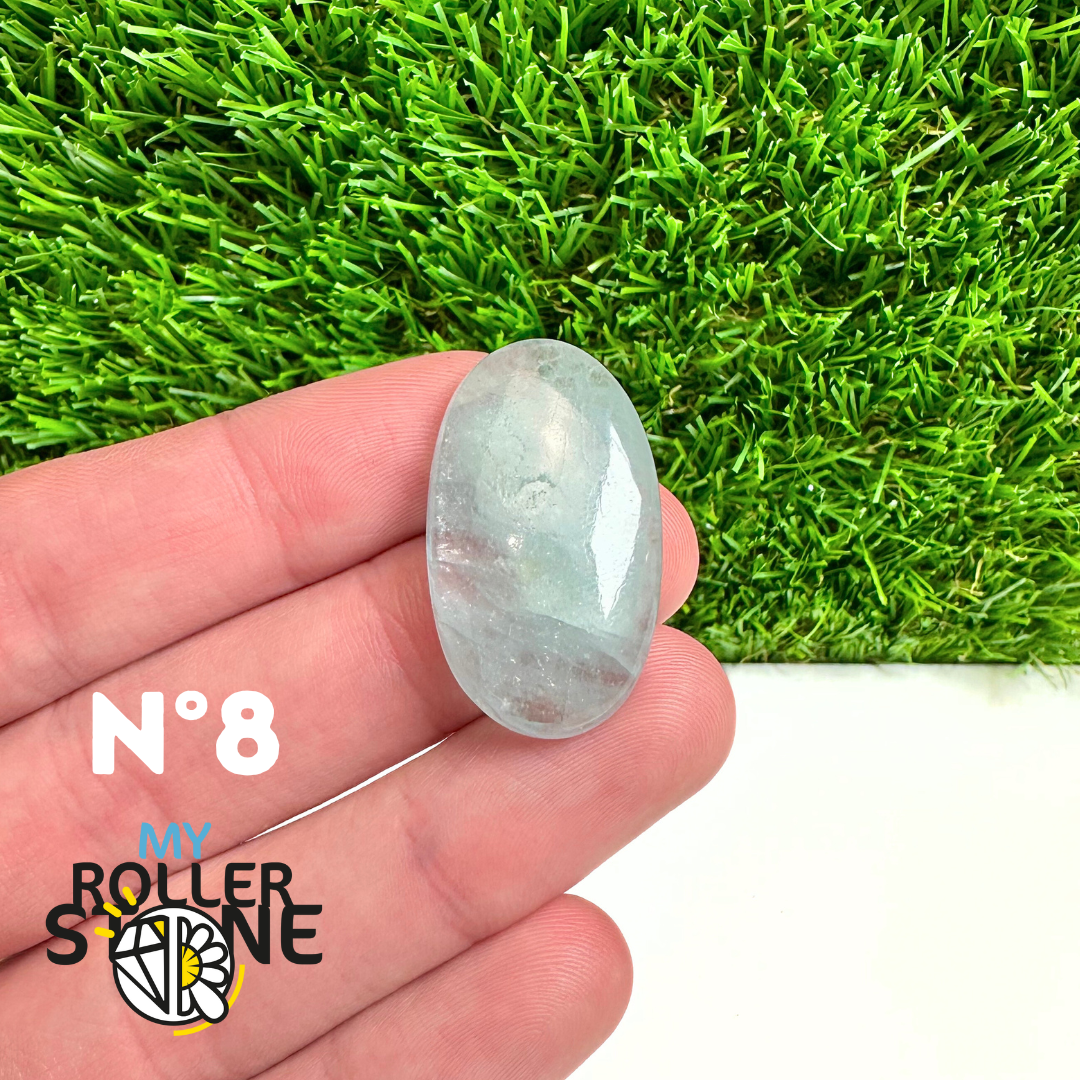 Pendentif Percé Aigue marine 5A