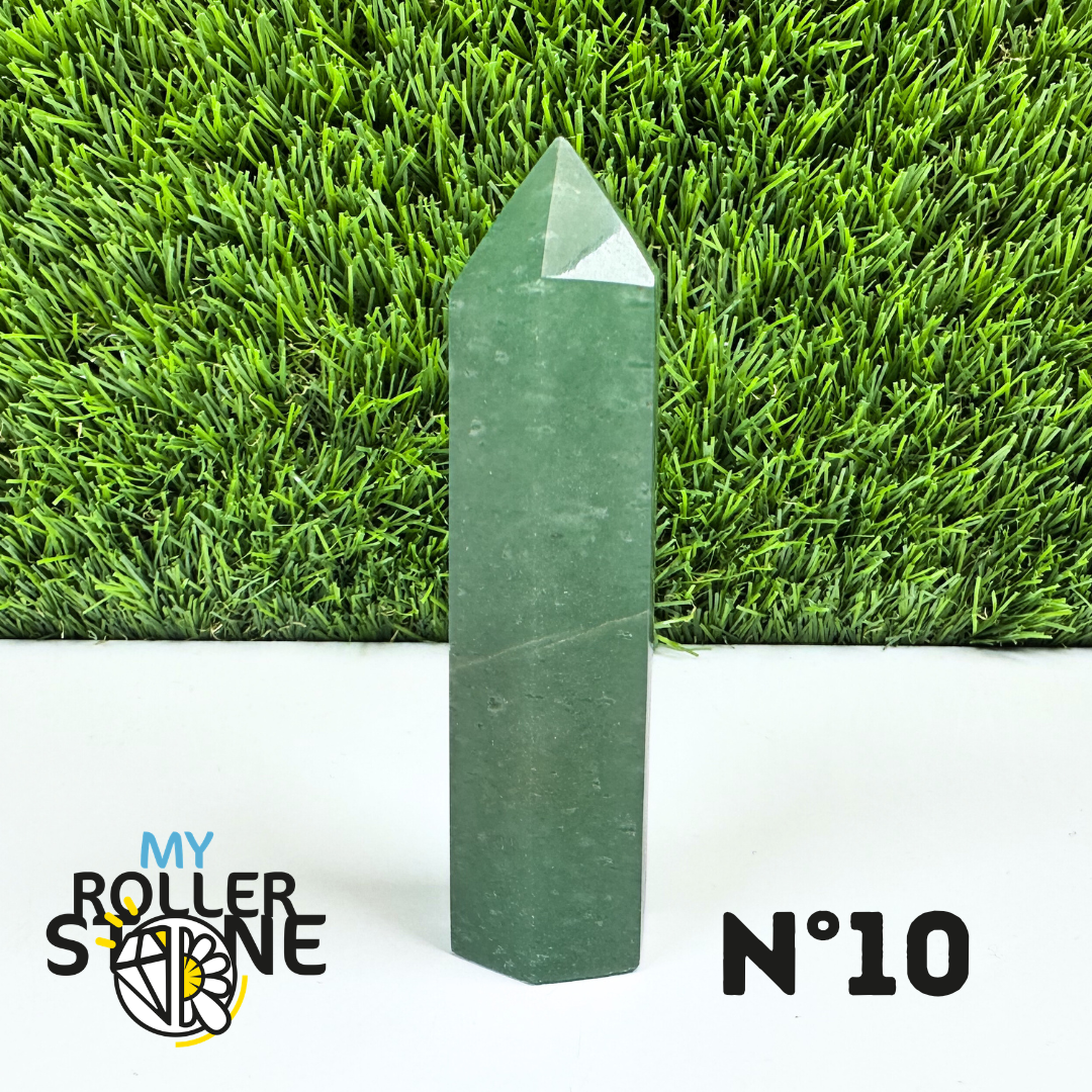 Pointes Pierre Aventurine Verte