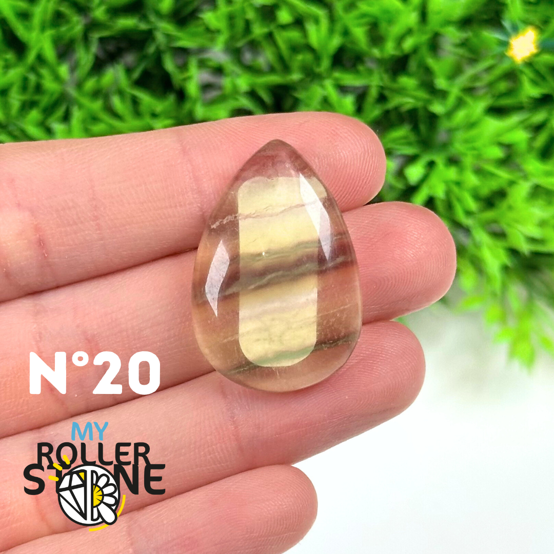 Pendentif Percé Fluorite 5A