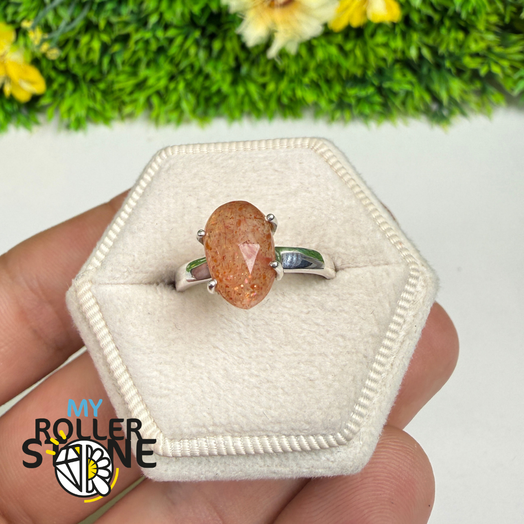 Bague Pierre de Soleil Argent 925 –SSFR33