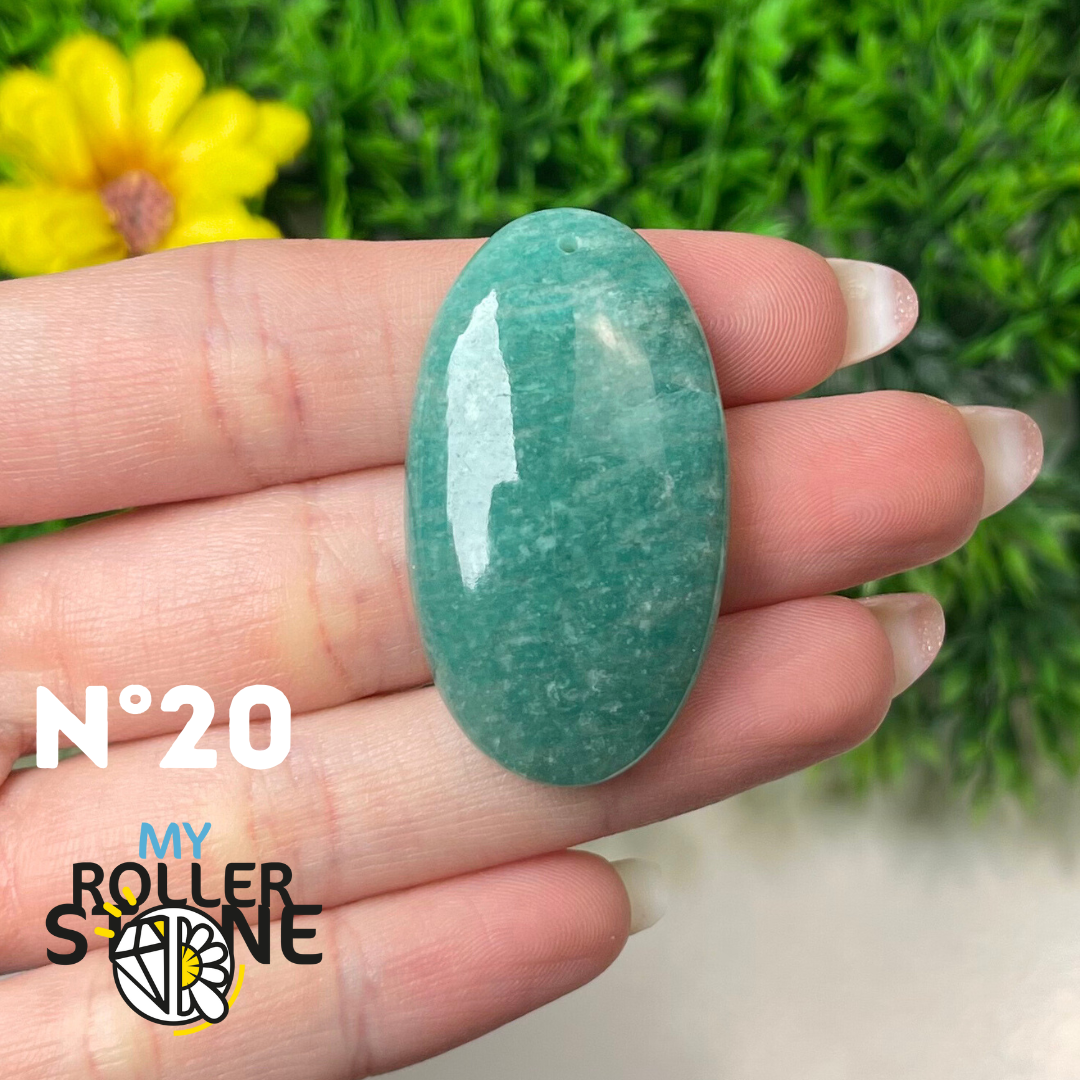 Pendentif Amazonite Brésil 5A