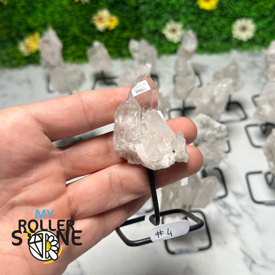 Cristal de roche sur socle