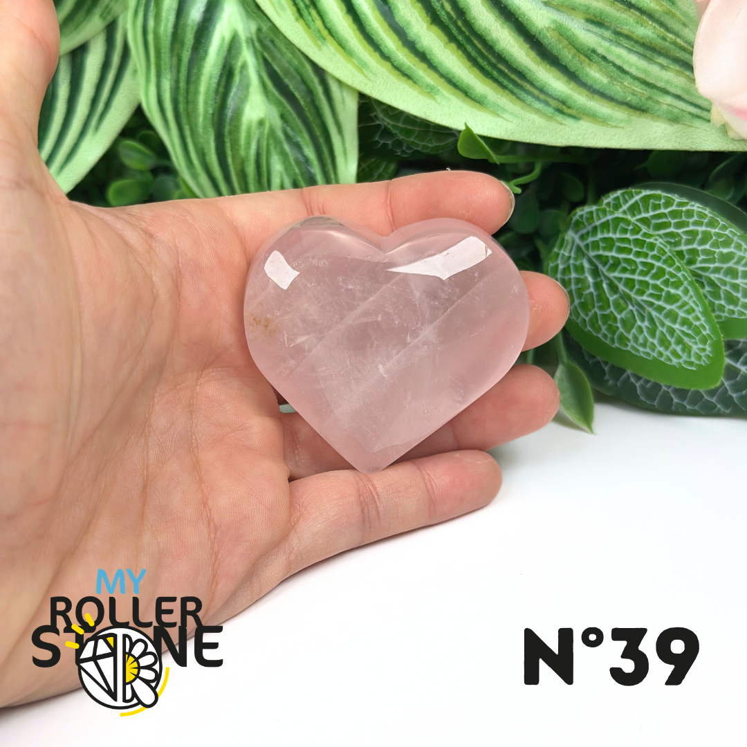 Cœur en Quartz rose