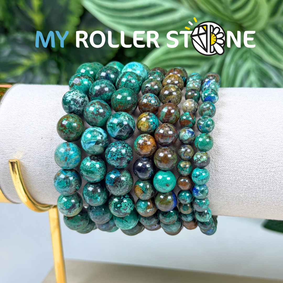 Bracelet Azurite Chrysocolle
