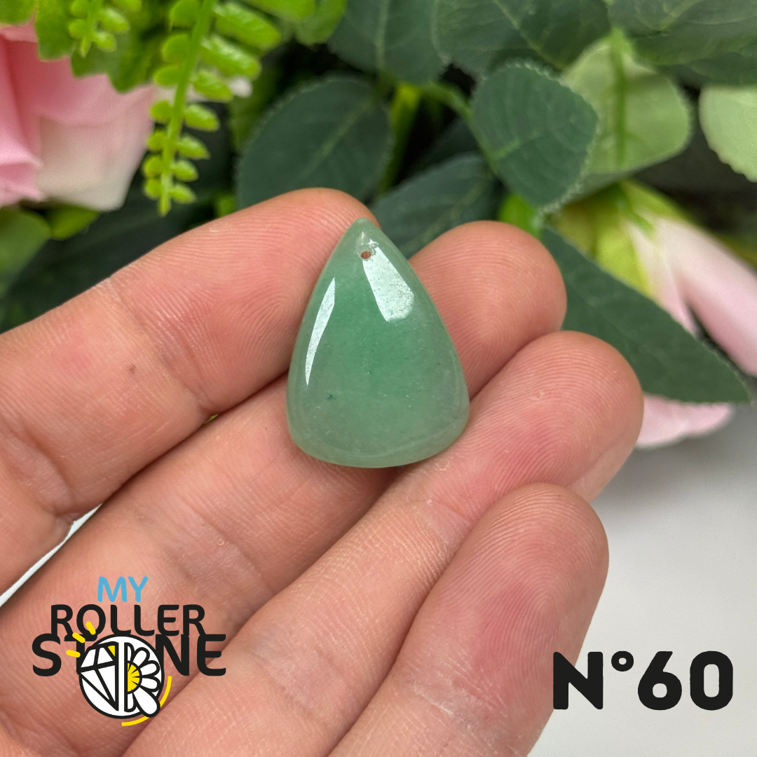 Pendentif Aventurine Percé 5A