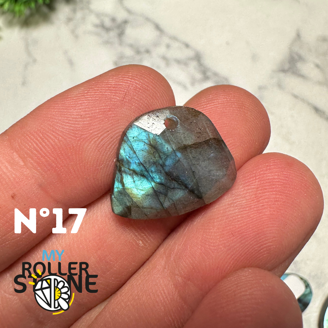 Pendentifs Labradorite forme Libre Facettée