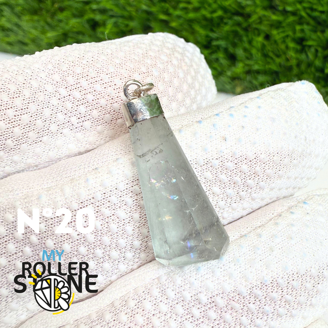 Pendentif Aigue-Marine et Argent