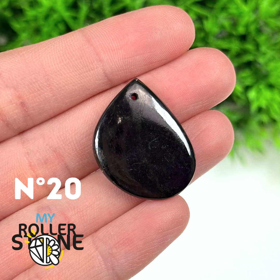 Pendentif Percé Purpurite 5A